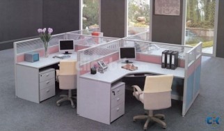 Office Work Station partion and Vertical Blind