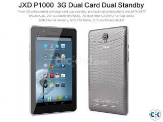 JXD P1000 3G_1GB Ram 8GB BT Tablet PC With 3650Tk EID Gift