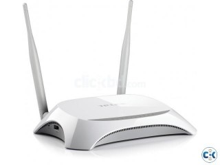 TL-MR3420 3G 4G Wifi N Router 300Mbps only 4 days used