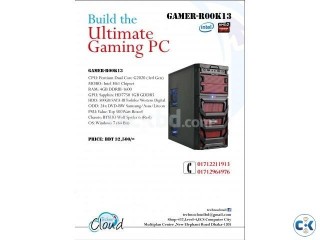 Gaming PC from Techno cloud Gamer-R00k13