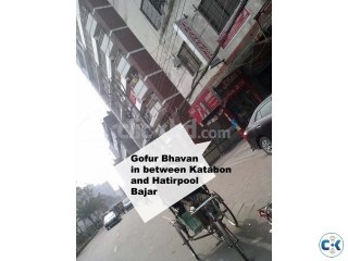 Shop for rent in Gofur Bhaban near Elephant Rd Katabon
