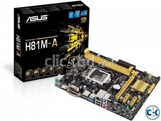 ASUS H81M-C Motherboard 4th Generation
