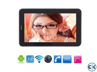 Samsung 7 calling Tablet with Free Stylish Black Cover