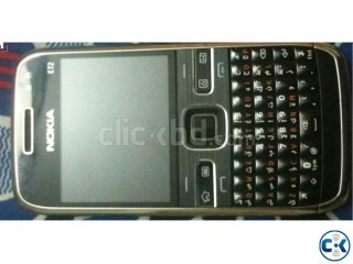 Nokia E72 with back cover Nokia E72 with back cover