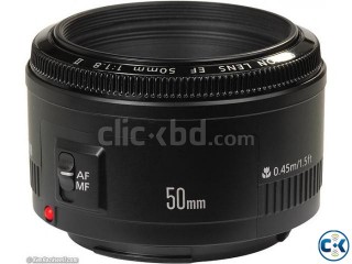 CANON 50 MM PRIME f 1.8 LENS BRAND NEW CAMERAVISION