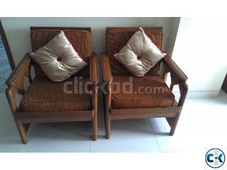 Pair of single sitter sofas sold individually
