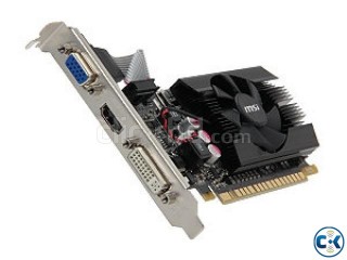 MSI N610GT-MD2GD3 LP GeForce GT 610 With 2 Years Warranty