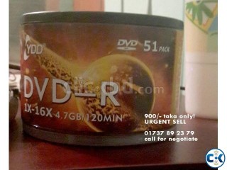 YDD DVD - R 51 Pack URGENT