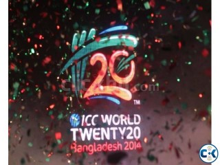 ICC T20 TICKETS V.I.P. STAND IN A ROW