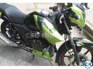 TVS APACHE RTR 150cc green