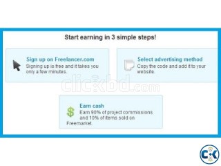 Affiliate Program Freelancer.com - MONEY