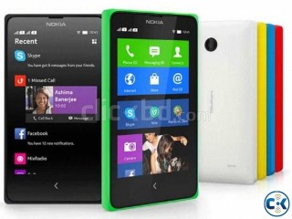 Brand new NOKIA X dual sim 1st nokia androaid full unused