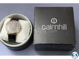 New Cairnhill male watch black