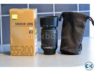 BRANDNEW NIKON 55-200MM VR LENS CAMERAVISION