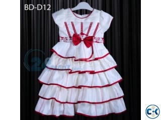 Baby White Black Party Dress