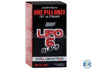 Nutrex Lipo-6 Black Ultra Concentrate Fat Destroyer