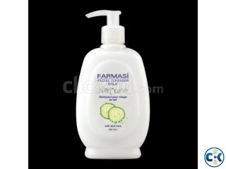 FARMASI FACIAL CLEANSER MILK 280 ML WITH PUMP Cucumber