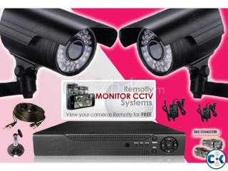 2 CCTV CAMERA BEST PACKAGE FREE INSTALLTION