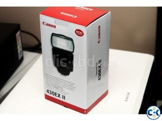 CANON 430EX II FLASH CAMERA VISION