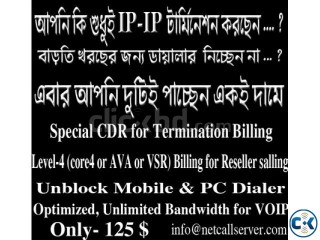 Special Dialer Package for IP-IP Terminator Only 125