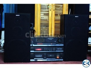 SONY COMPLETE VINTAGE 5 PICE FRESH SETUP.