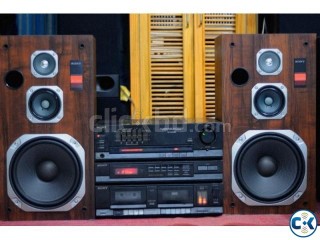 SONY COMPLETE VINTAGE 5 PICE FRESH SETUP.