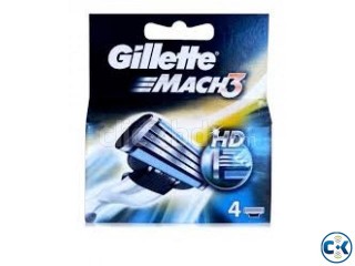 Gillette Mach3 HD Blades 4 pack