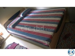 Double Bed Study Table Almira for sale . Bedroom Furniture