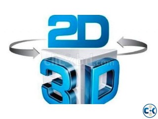 3D Experience on Your 2D Monitor