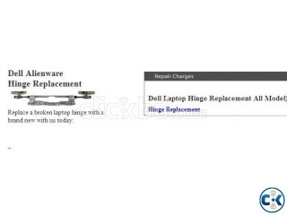 Dell Laptop Hinge Replacement All Model