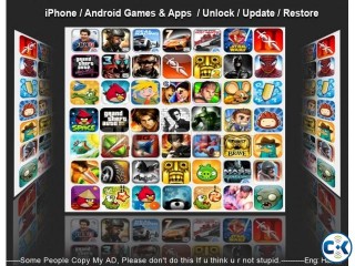 iPhone Games HD Unlock Jailbreak iTune account