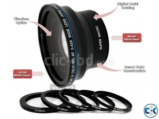 FISHEYE 0.43X WIDE ANGLE macro EXTENDER ADAPTER canon