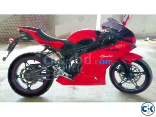 Megelli 125r New Condition Red Color