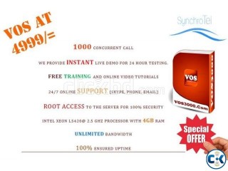 VOS 3000 AT 4999 TAKA SYNCHROTEL PROMOTIONAL OFFER