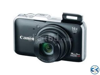 Canon PowerShot SX230 HS Black 12.1 Megapixel 14x Optical