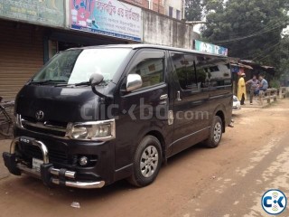 Toyota Hiace super GL full pad duel AC black Toyota Hiace super GL full pad duel AC black