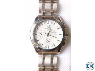 Tissot White with Date Day Watch Code 1853