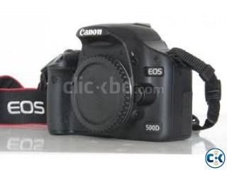 EOS Canon 500d DSLR Body only