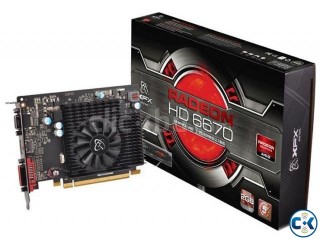 Xfx HD 6670 1gb DDR3 with 20 months warranty