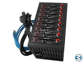 wavecom 8 port modem module gsm gprs sms mms