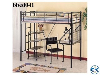 Bunk bed with desk Shelf 041