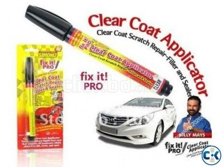 Fix It Pro Clear Coat Scratch Remover Pen New