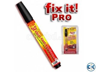 Fix It Pro Clear Coat Scratch Remover Pen New