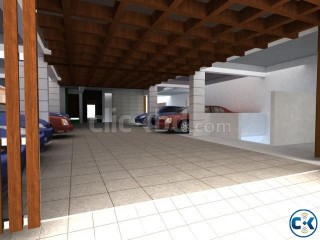 Ready Full building rent at basundhara in dhaka