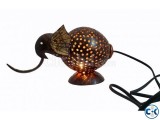 Elephant design Wooden Table lamp SNH39542