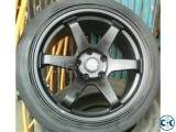 MARK-II CAR ORIGINAL 17 5Nut far Rim Tire