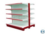Double gondola shelves for shop 007