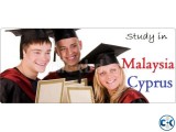 Study in Malaysia Cyprus No Advance