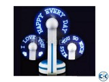 special MESSAGE USB PROGRAMMABLE LED FAN