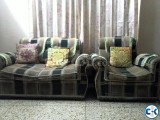 one sofa set 6 seated